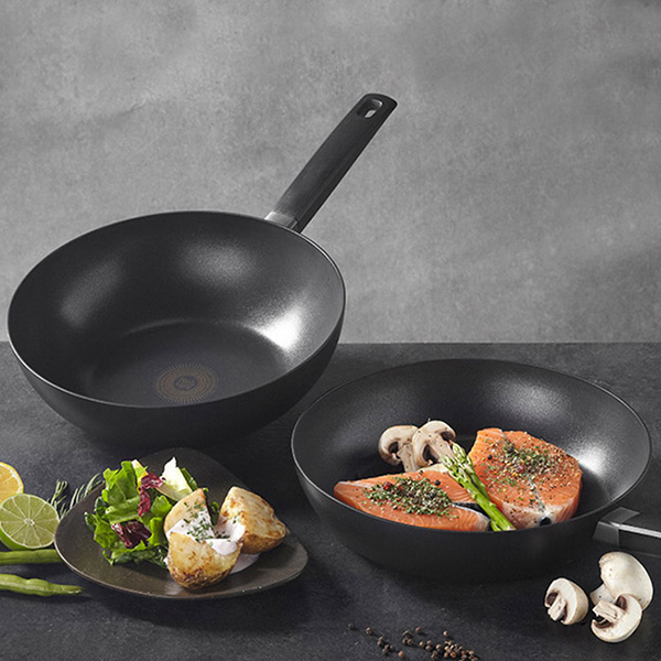 Hard&Light Black Wok 28cm (Can use on induction) LHL5285-IH, , large image number 4